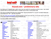 Tablet Screenshot of heyasl.com